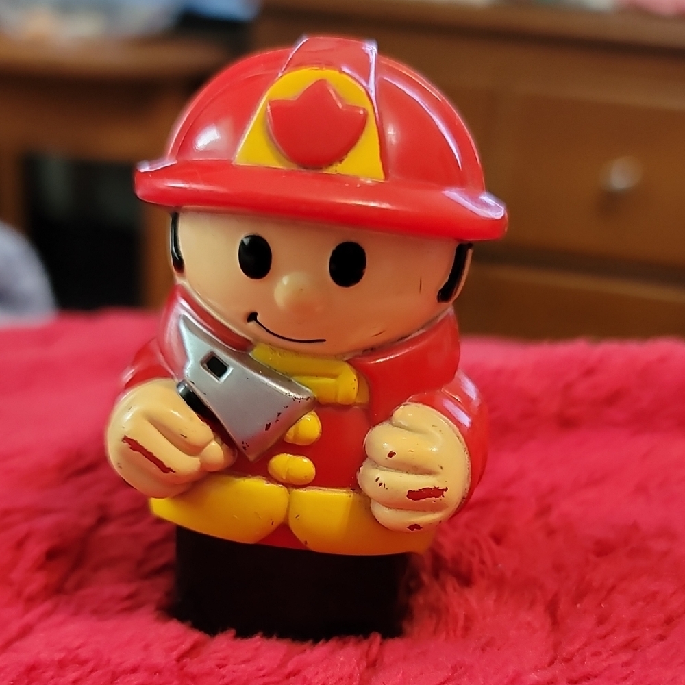 Mega Blocks My First Fireman Block Buddies Figure.
